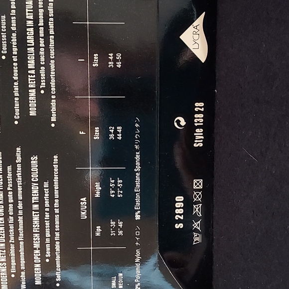 4 Pk NewSanpellegrino Purple/Lavender FISHNET Stockings/Halloween Costume - Picture 6 of 6